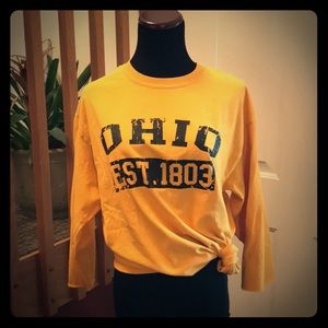 Vintage State of Ohio Est 1803 Gold LG